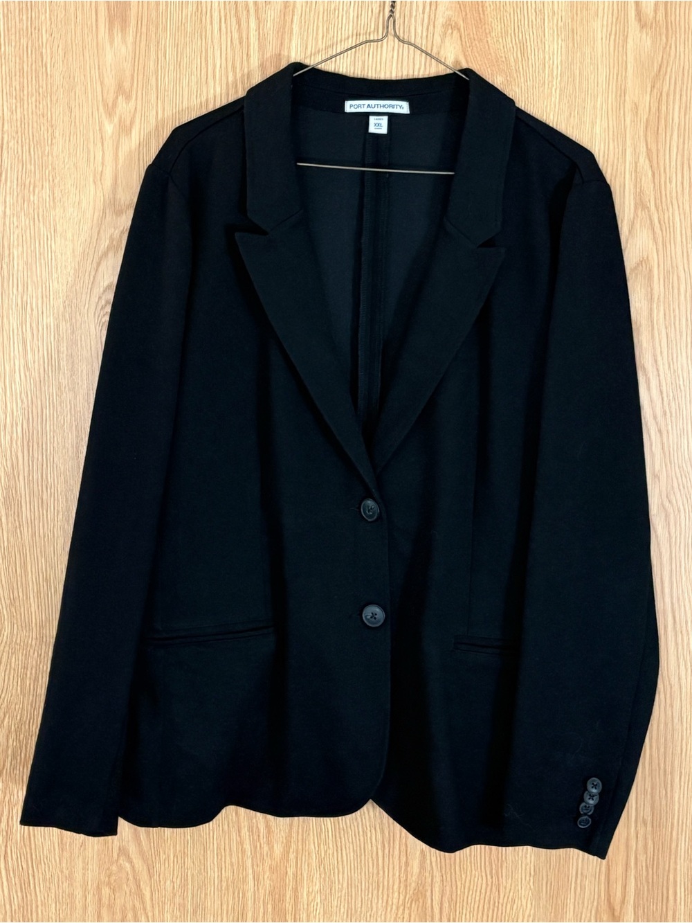 Port Authority Black Classic Two Button Blazer